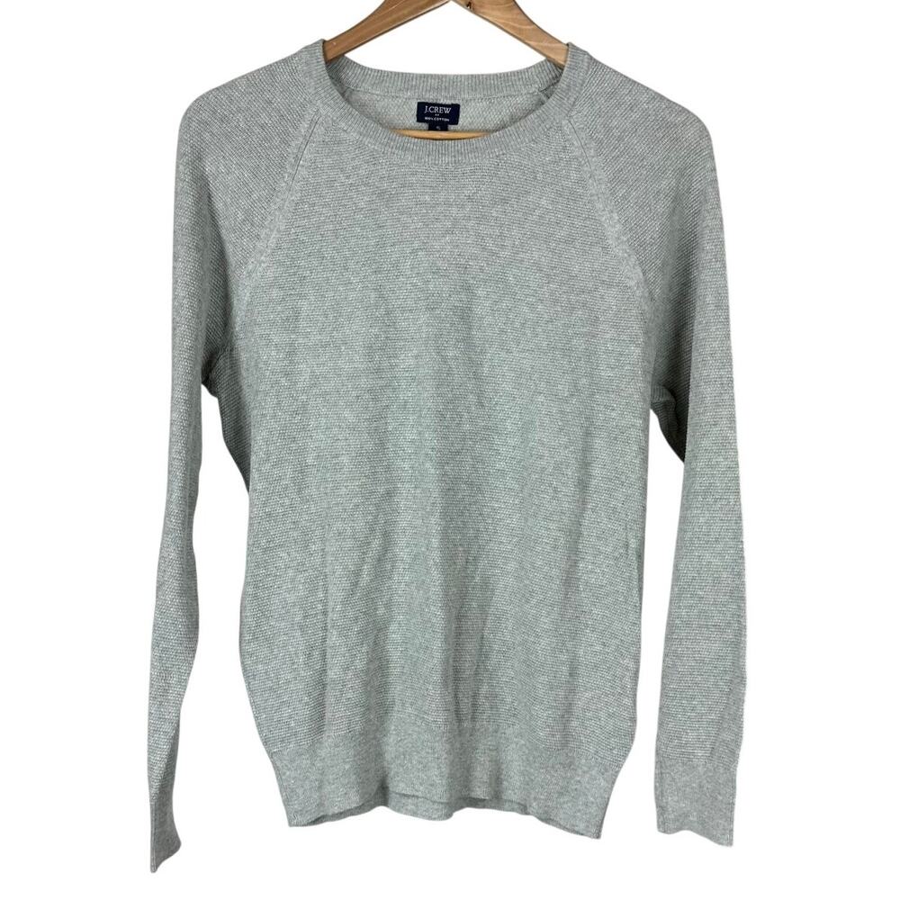 J. Crew Men's Crewneck Sweater Grey Men's Size Small New With Tags Condition